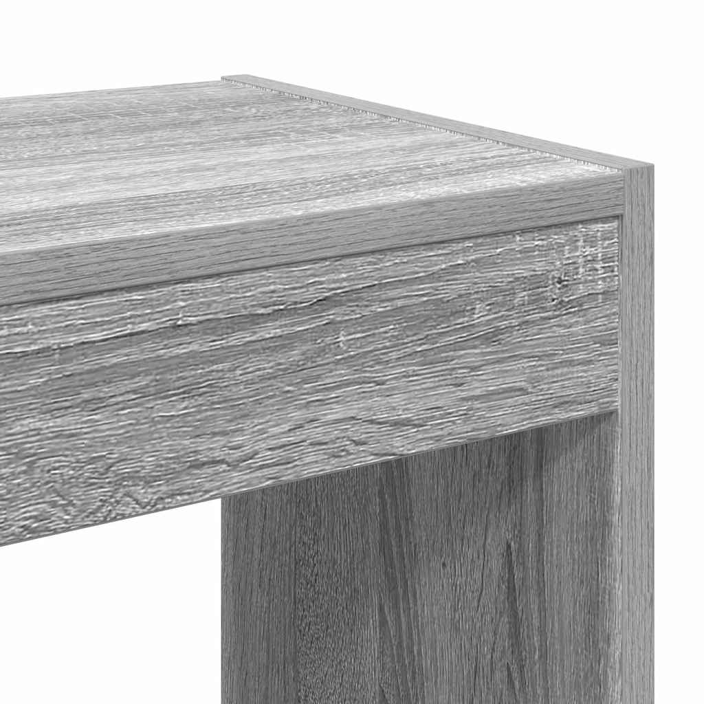 Dulap pentru cărți sonoma gri 100 x 30 x 198 cm Lemn compozit GartenMobel Dekor