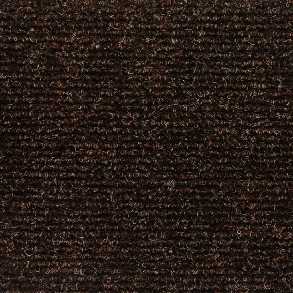 Covorașe pentru scări autoadezive, 20 buc., 56x17x3 cm, maro, semirotunde GartenMobel Dekor