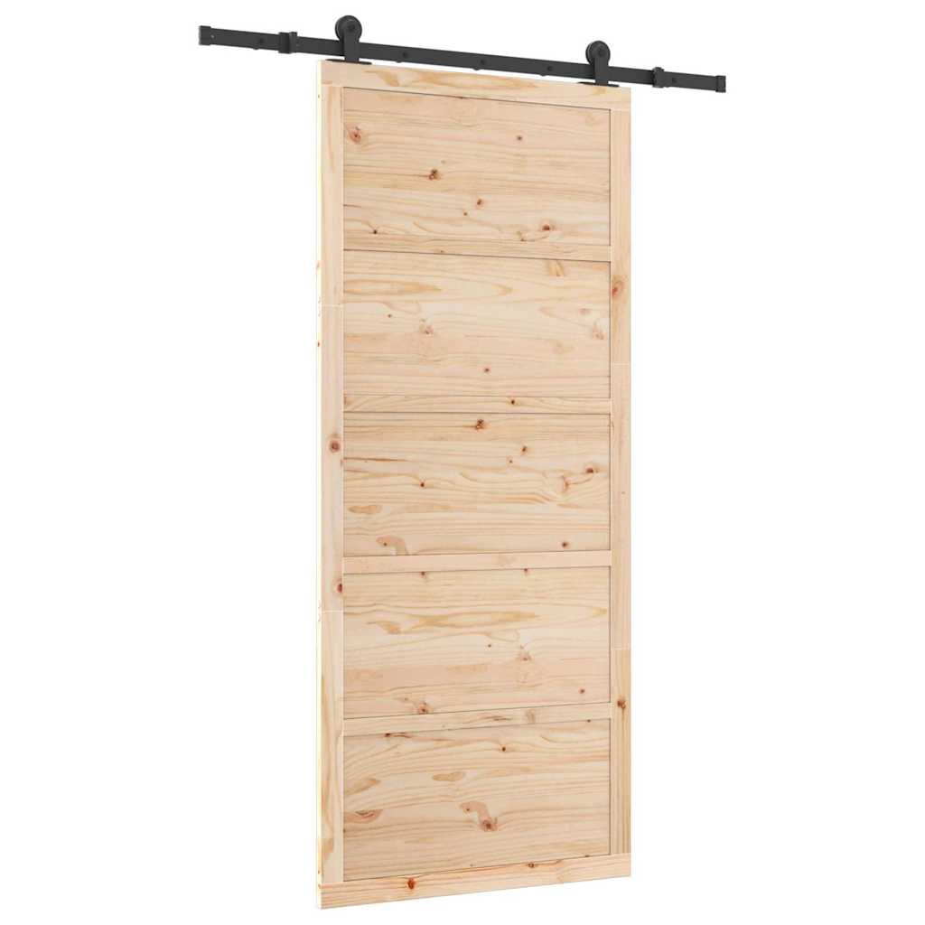 Ușă glisantă Maro 80 x 208 cm Lemn masiv de pin GartenMobel Dekor