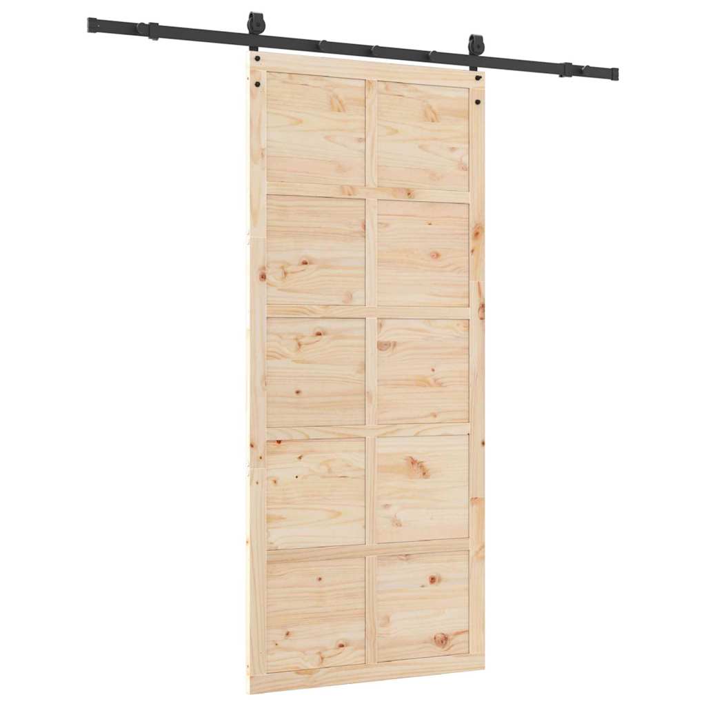 Ușă glisantă Maro 80 x 208 cm Lemn masiv de pin GartenMobel Dekor