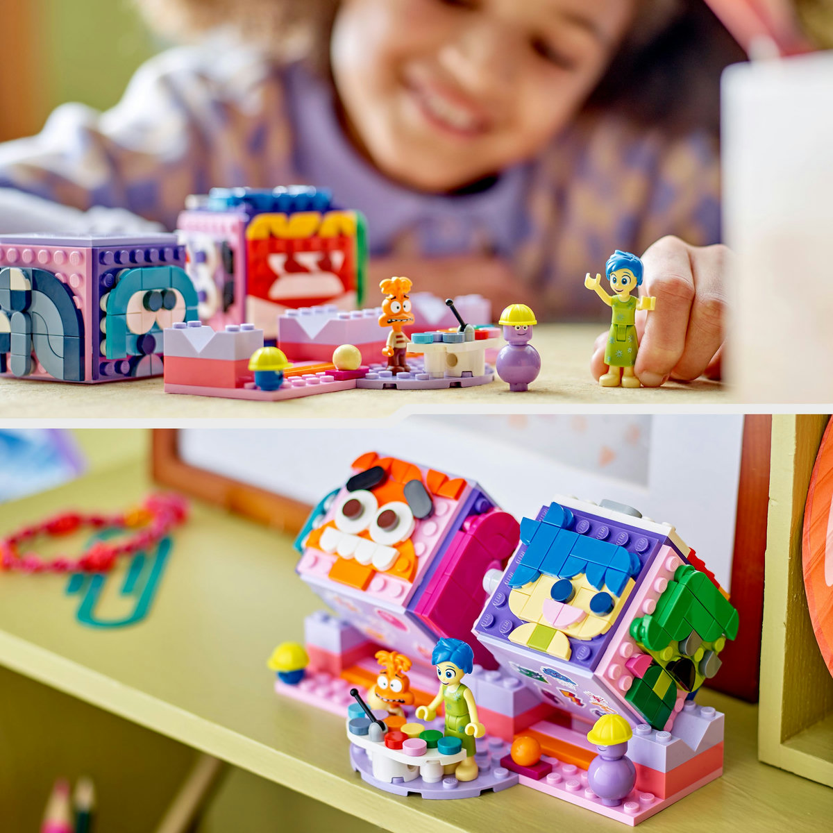 LEGO Intors pe dos: Cuburi cu emotii Quality Brand