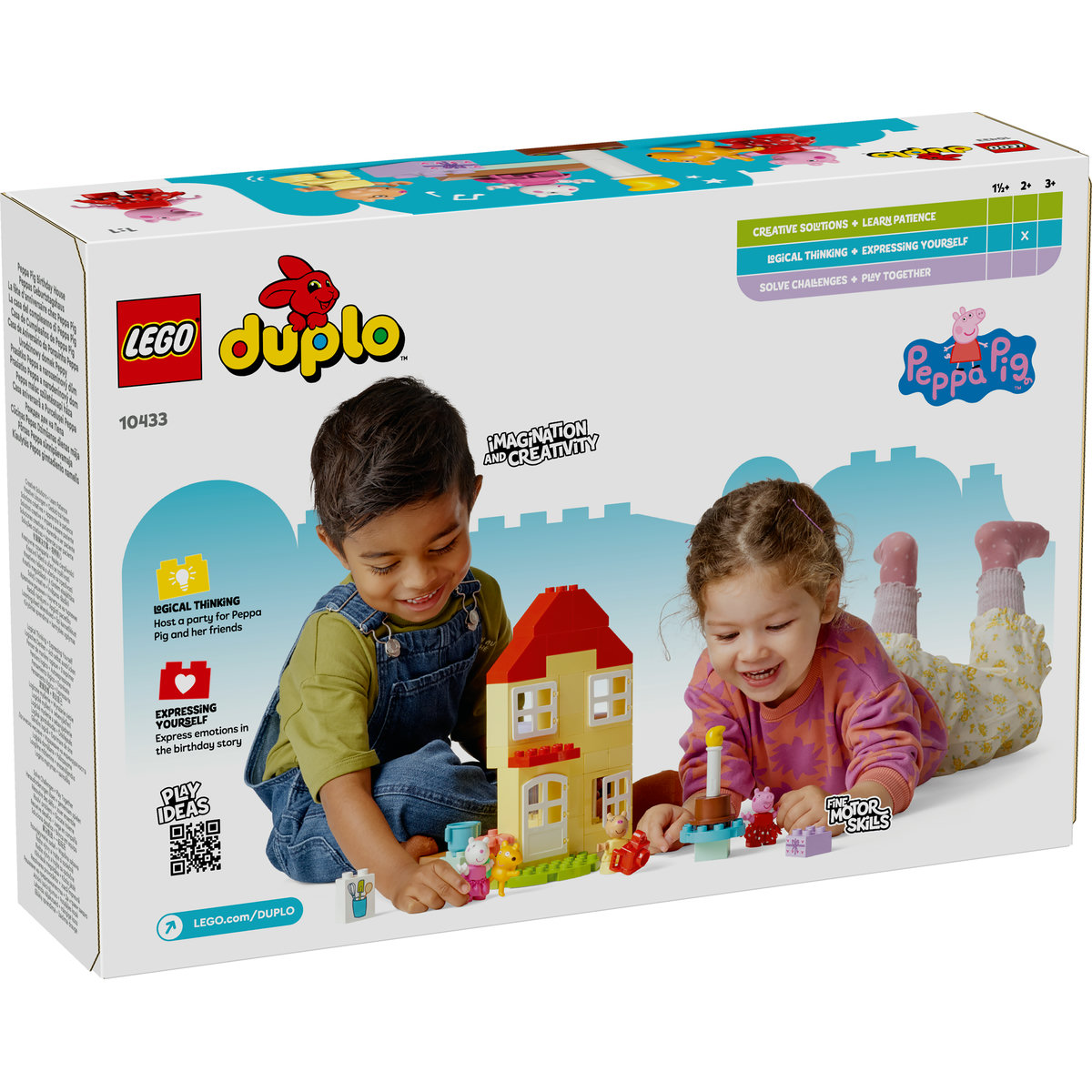 LEGO Purcelusa Peppa si casa aniversara Quality Brand
