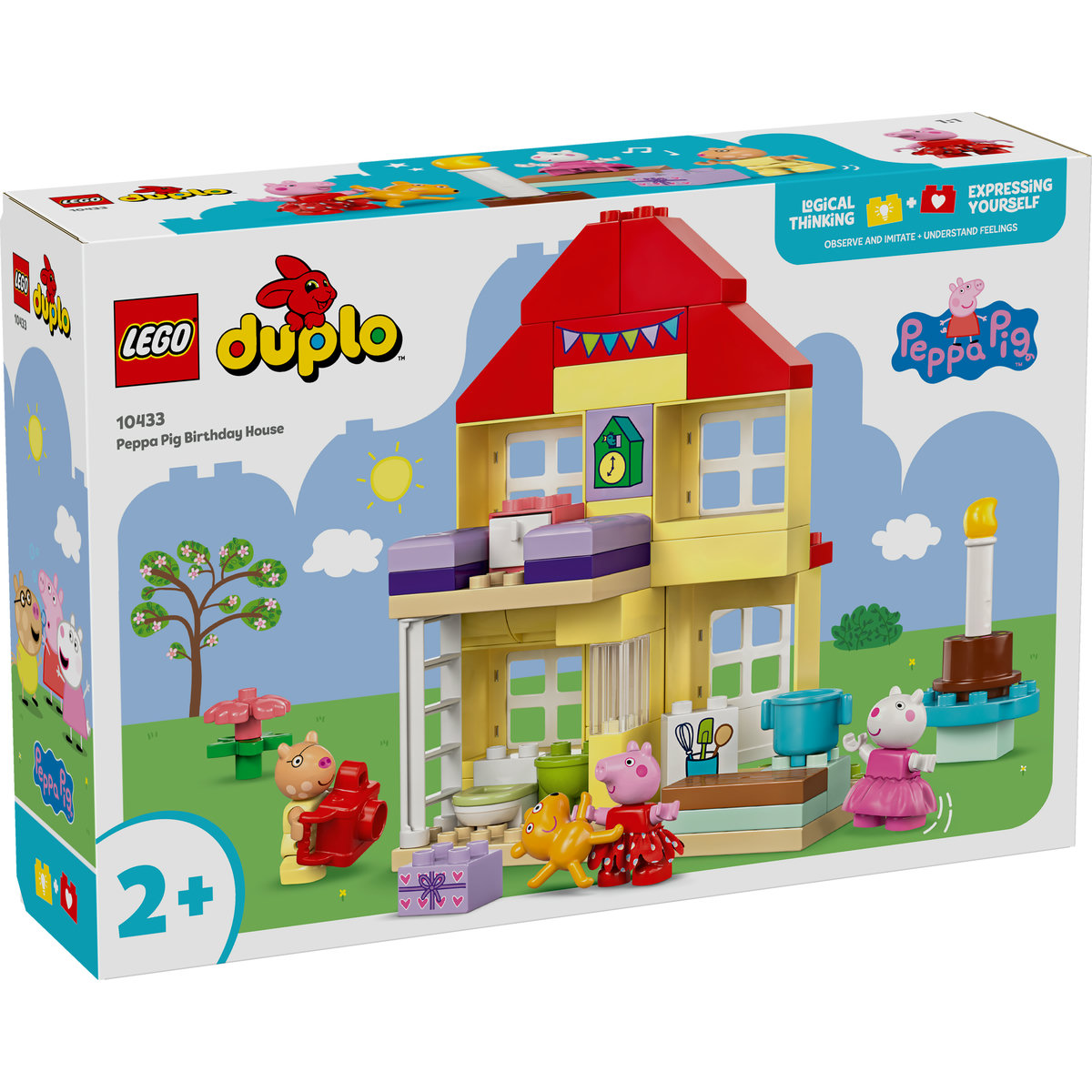 LEGO Purcelusa Peppa si casa aniversara Quality Brand