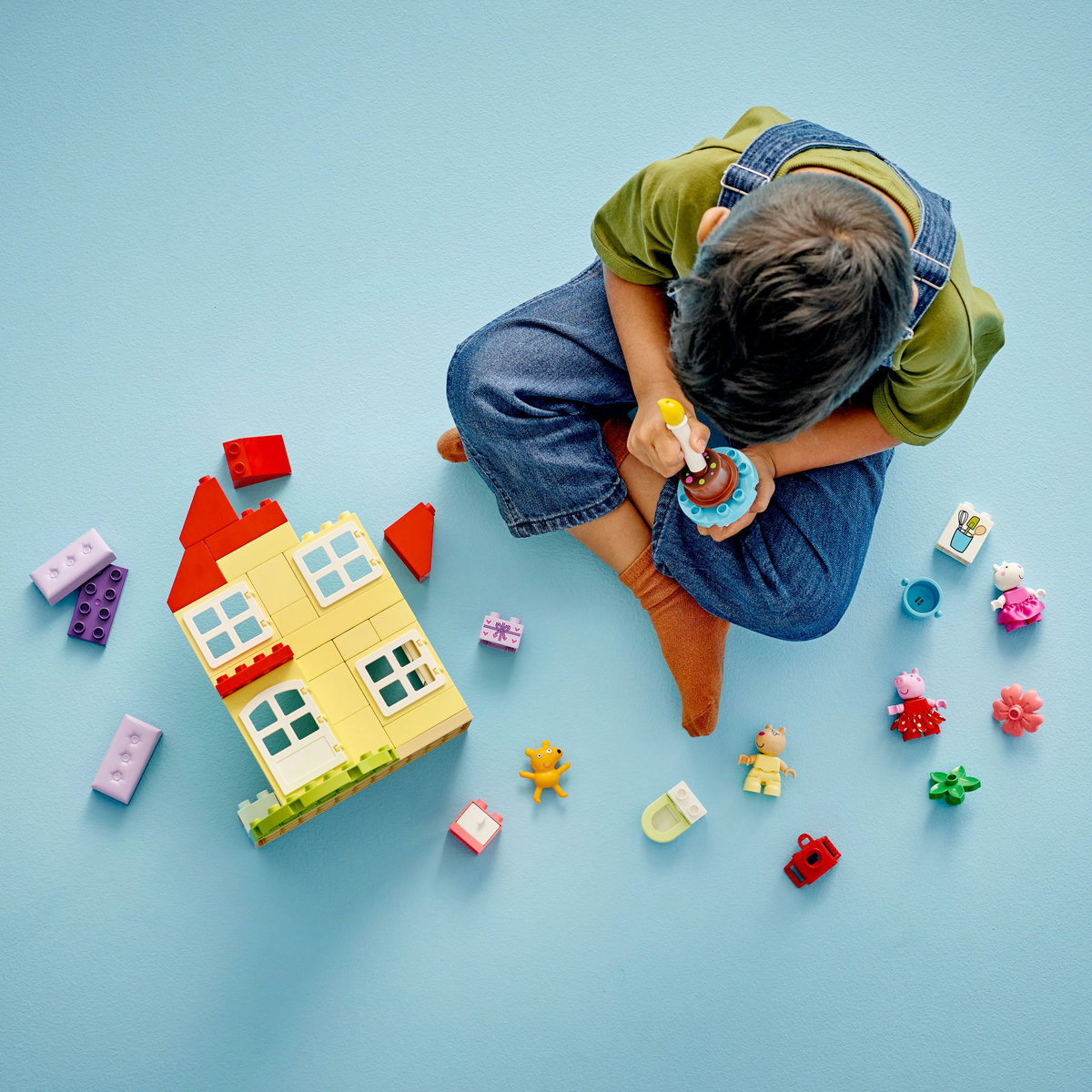 LEGO Purcelusa Peppa si casa aniversara Quality Brand