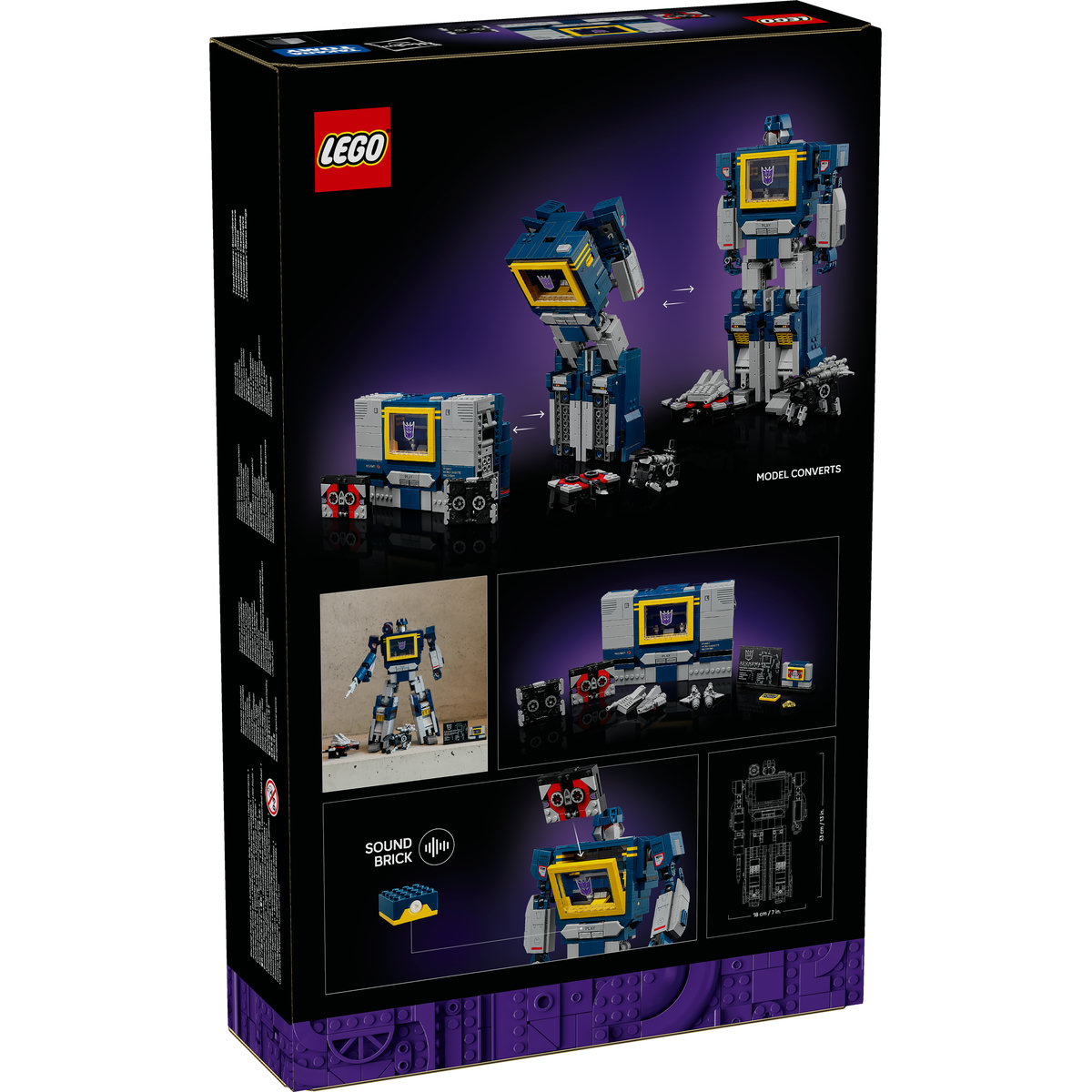 LEGO Transformers: Soundwave Quality Brand