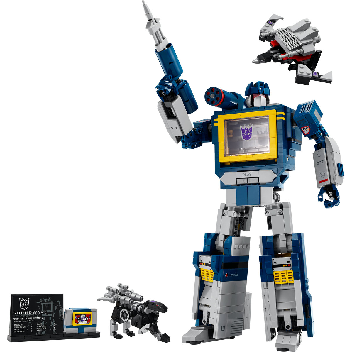 LEGO Transformers: Soundwave Quality Brand