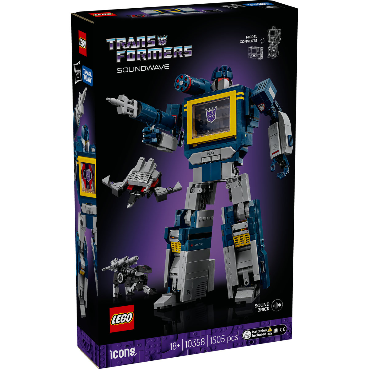 LEGO Transformers: Soundwave Quality Brand