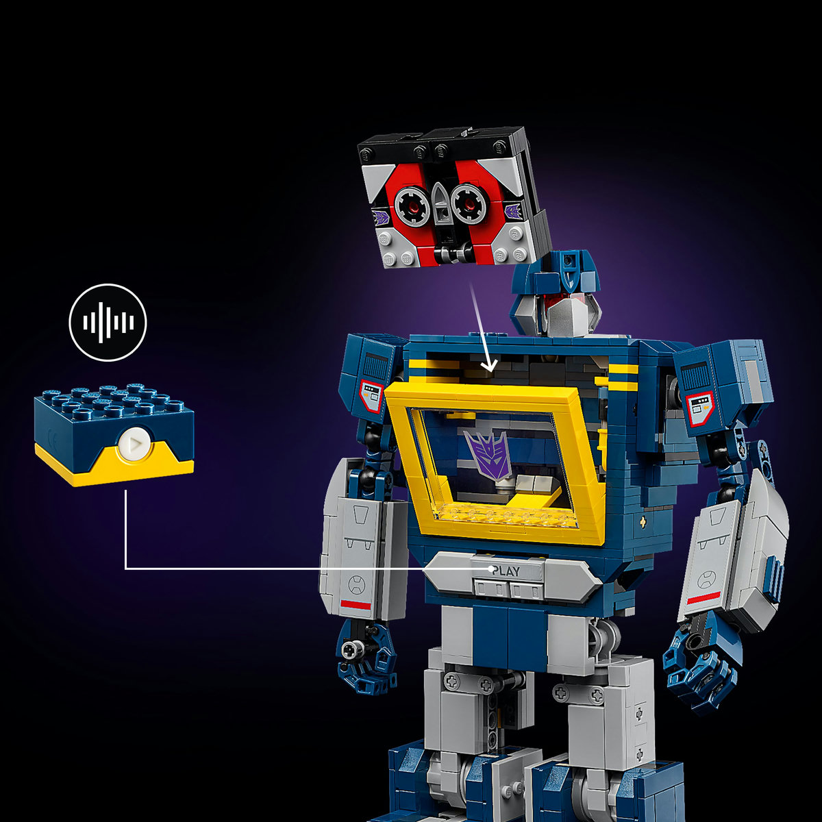 LEGO Transformers: Soundwave Quality Brand