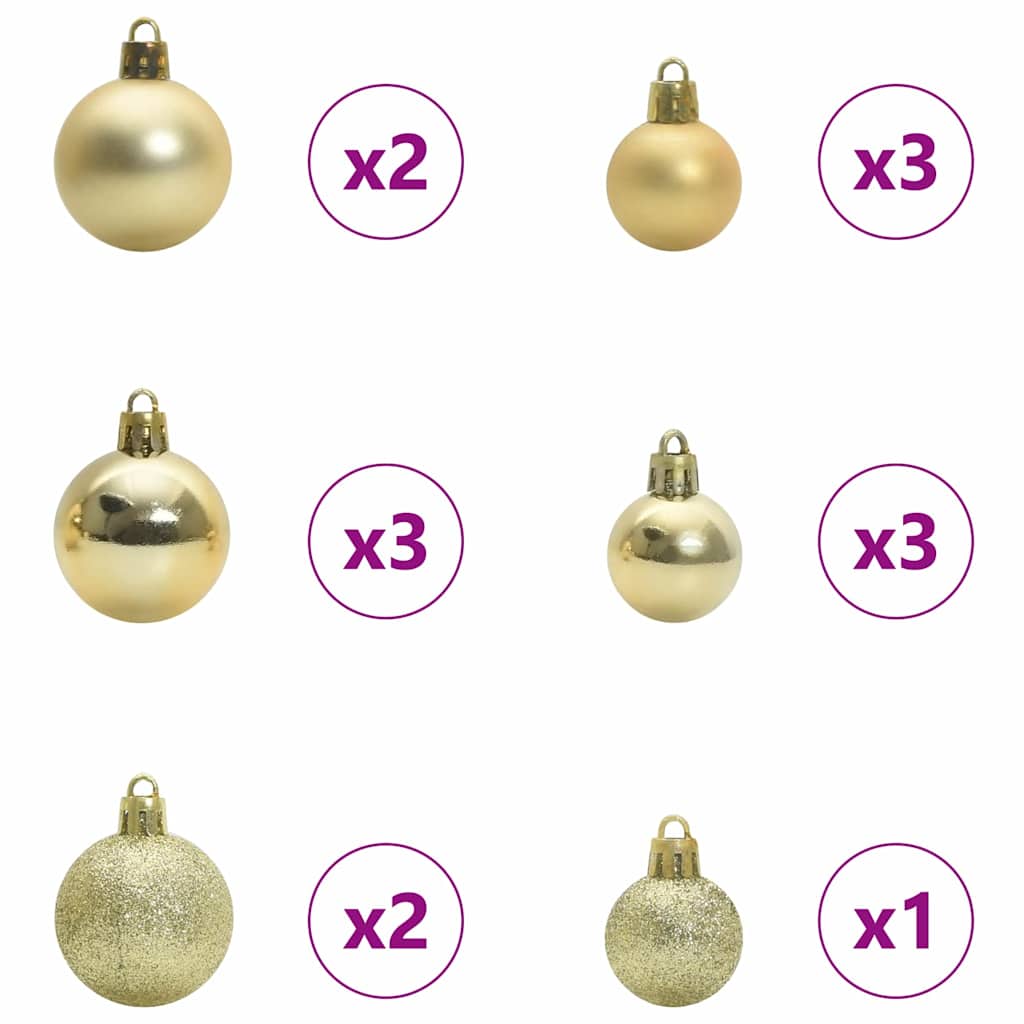 Brad de Crăciun artificial cu articulații și zăpadă înghețată GartenMobel Dekor