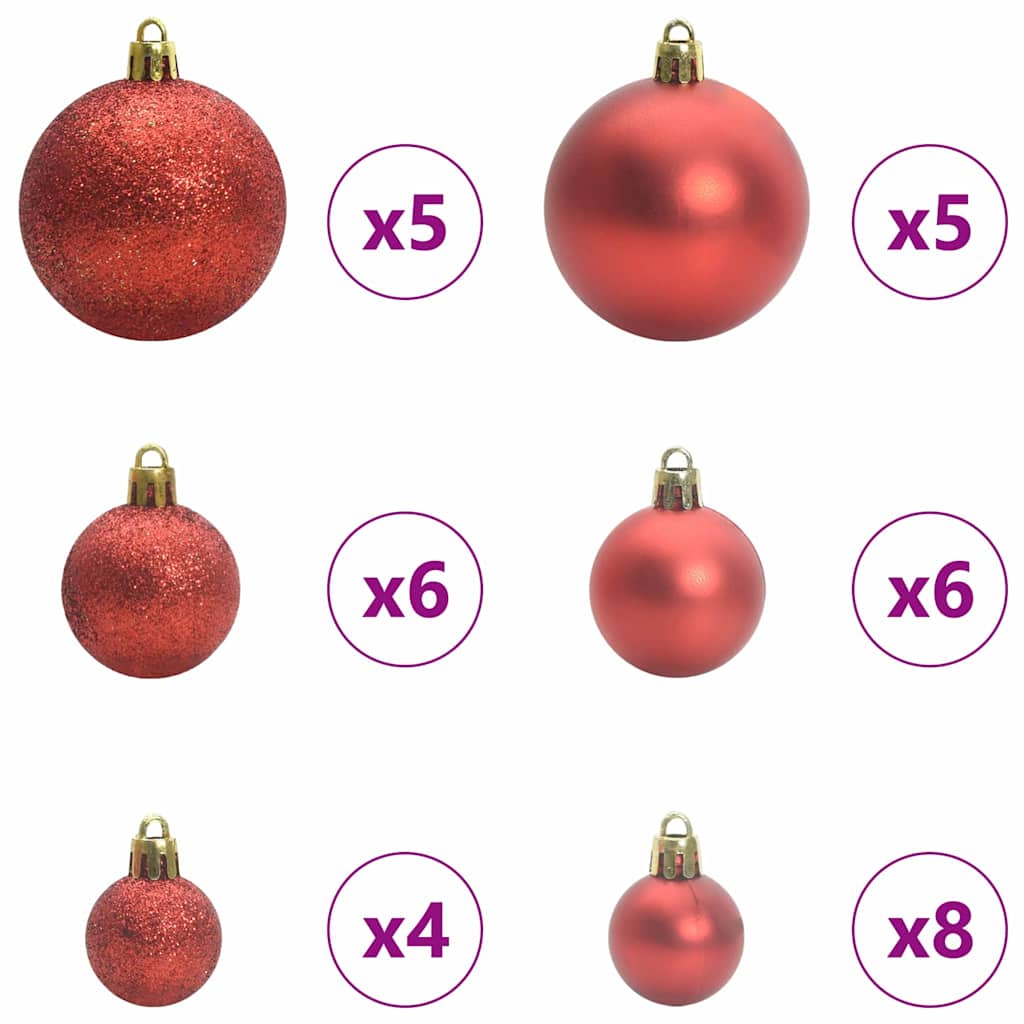 Brad de Crăciun artificial cu 150 LED Verde și alb 150 cm GartenMobel Dekor