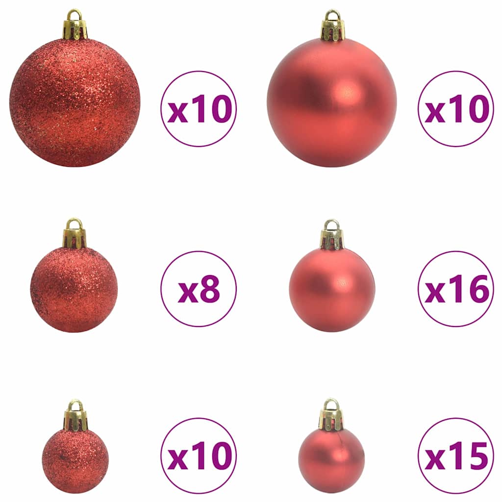 Brad de Crăciun artificial Verde 180 cm PVC și Oțel și Plastic GartenMobel Dekor