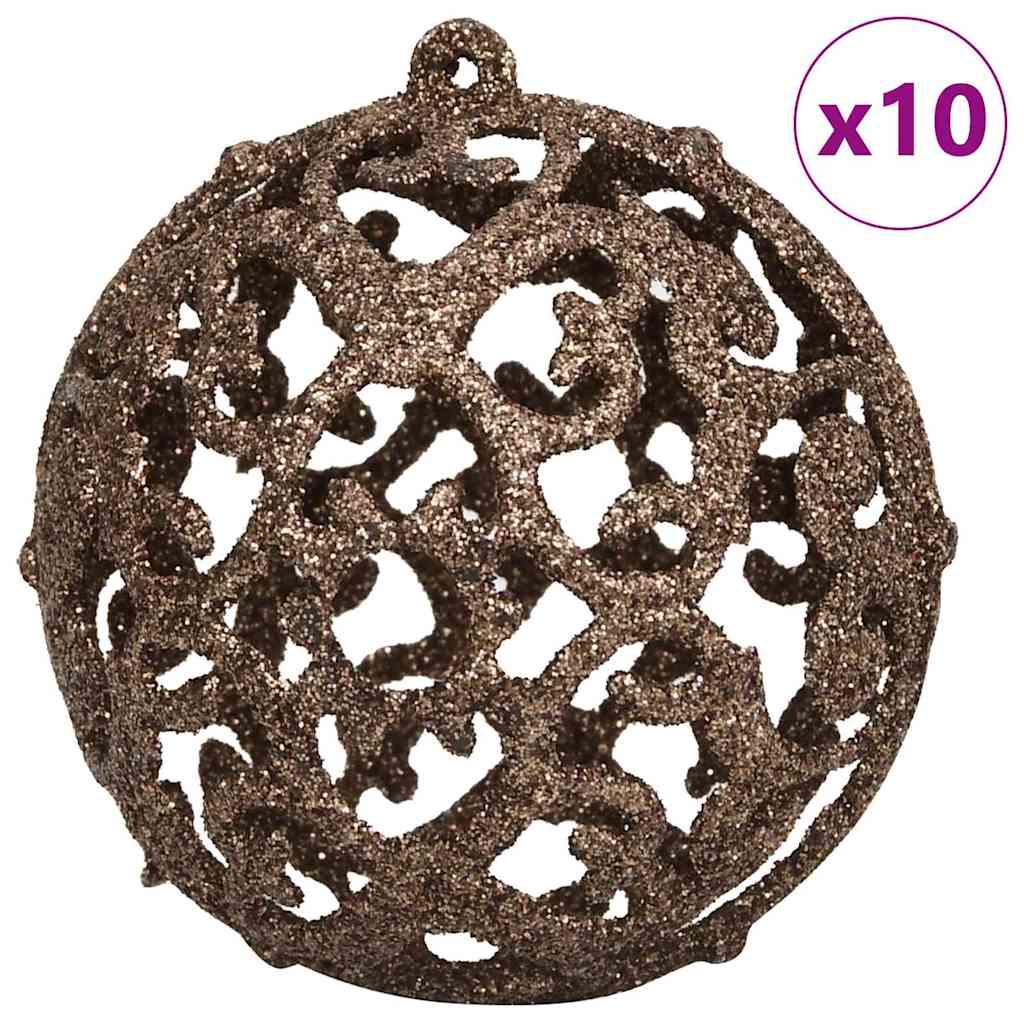 Brad de Crăciun artificial cu design cu susul în jos, cu set de globuri GartenMobel Dekor