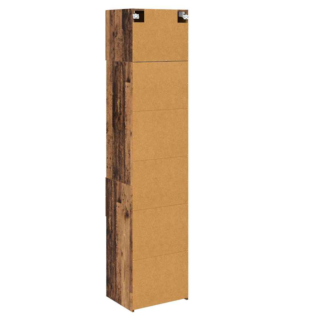 Bufet Pe perete Lemn Vechi 50 x 42,5 x 225 cm Lemn compozit GartenMobel Dekor