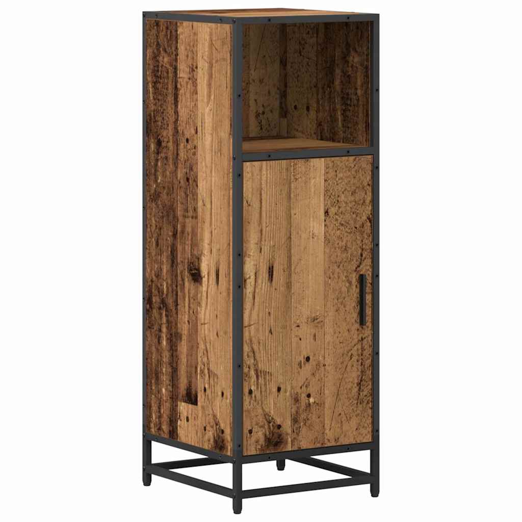 Set de mobilier pentru baie 4 pcs Lemn vechi 65 x 33 x 60 cm GartenMobel Dekor