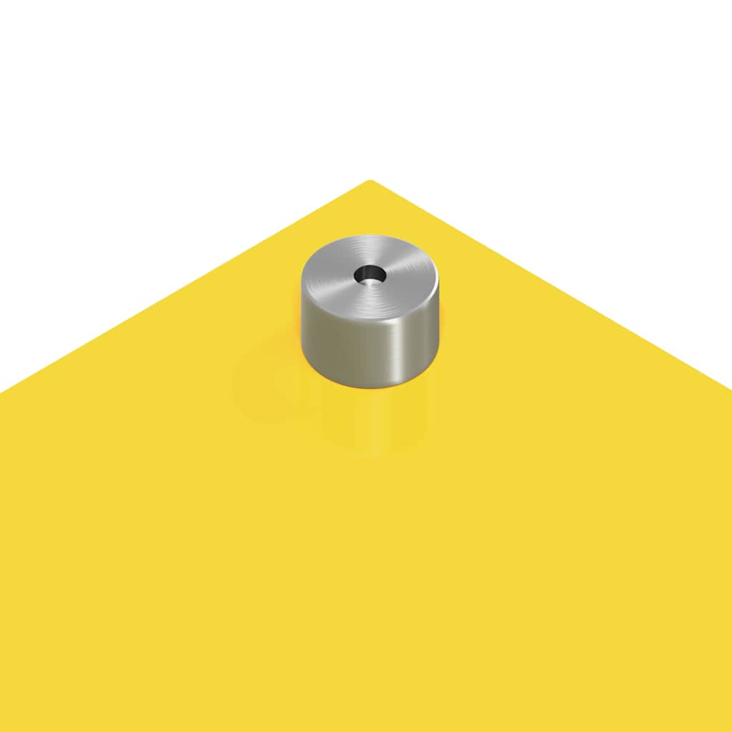 Spate de bucătărie 2 pcs Galben 110 x 50 cm sticlă securizată GartenMobel Dekor