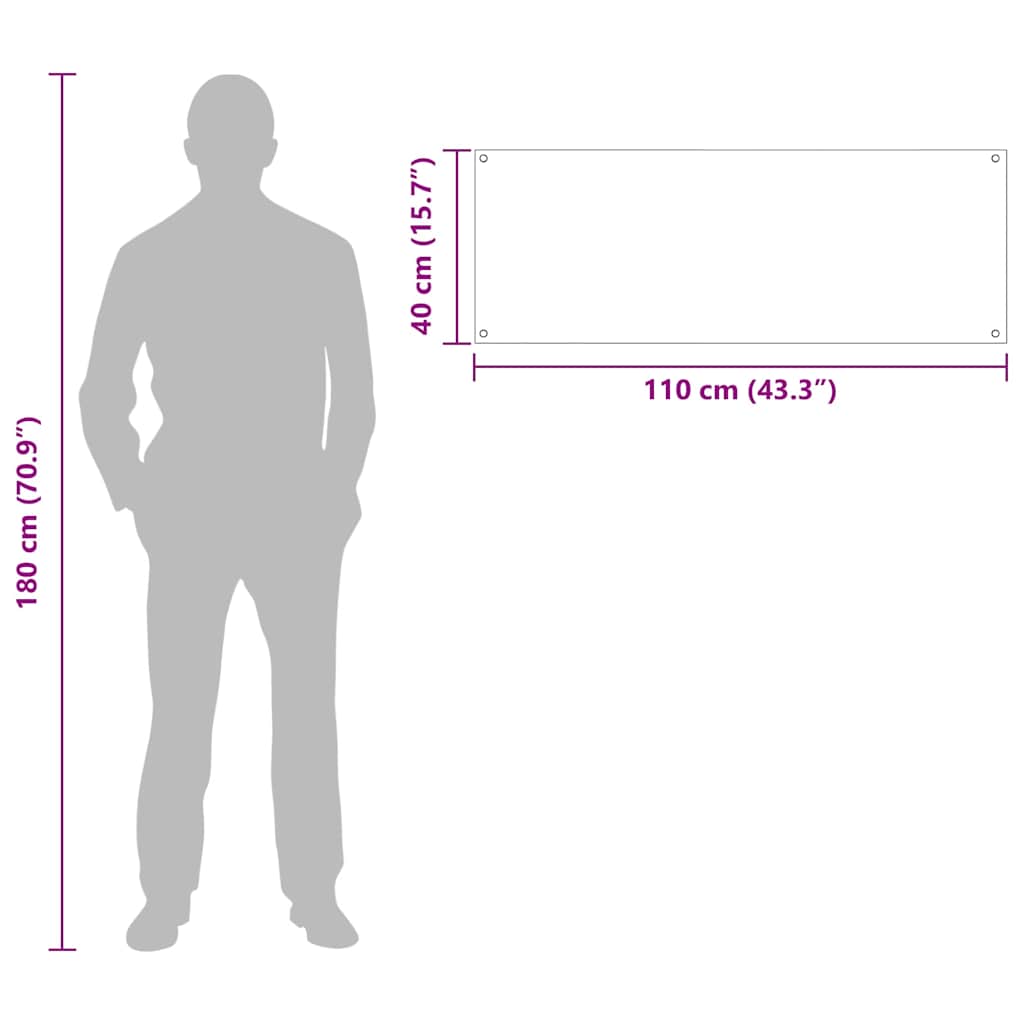 Spate de bucătărie 2 pcs Gri închis 110 x 40 cm GartenMobel Dekor