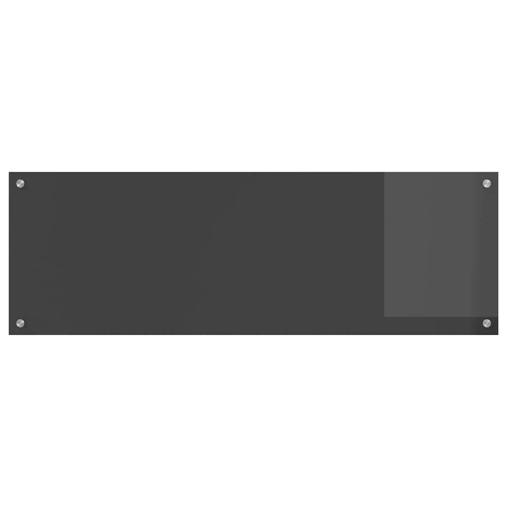 Spate de bucătărie 2 pcs Gri închis 120 x 40 cm GartenMobel Dekor
