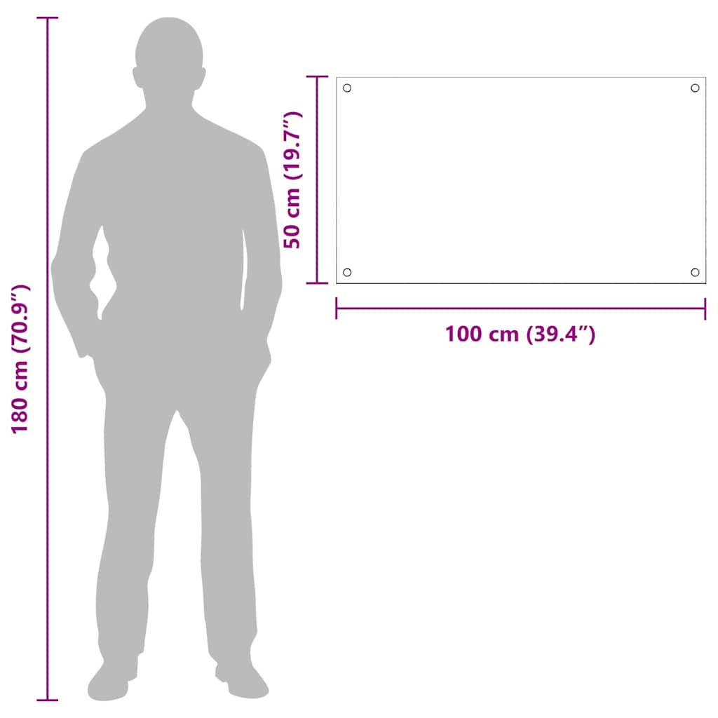 Spate de bucătărie 2 pcs Gri deschis 100 x 50 cm GartenMobel Dekor