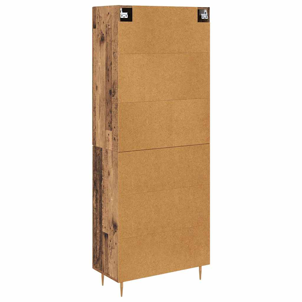 Bufet Pe perete Lemn Vechi 69,5 x 34 x 180 cm Lemn compozit GartenMobel Dekor