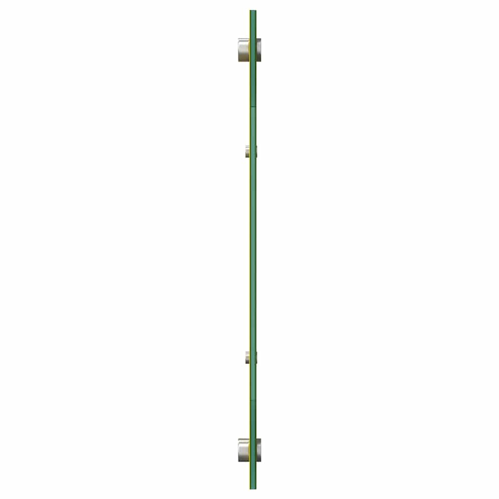 Spate de bucătărie 2 pcs Galben 120 x 40 cm sticlă securizată GartenMobel Dekor