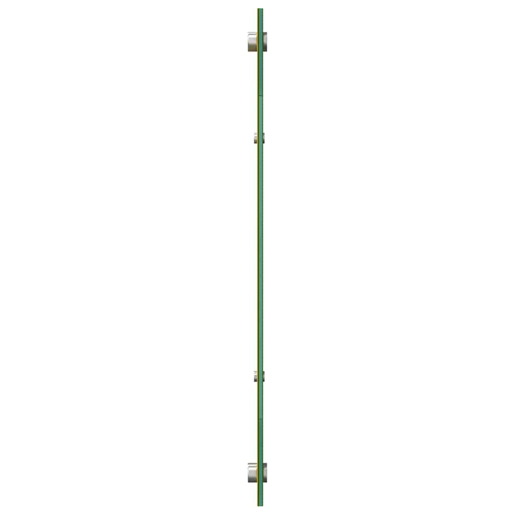 Spate de bucătărie 2 pcs Galben 120 x 50 cm sticlă securizată GartenMobel Dekor