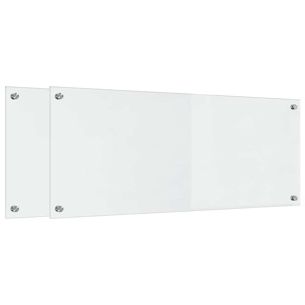 Spate de bucătărie Transparent 100 x 40 cm sticlă securizată GartenMobel Dekor