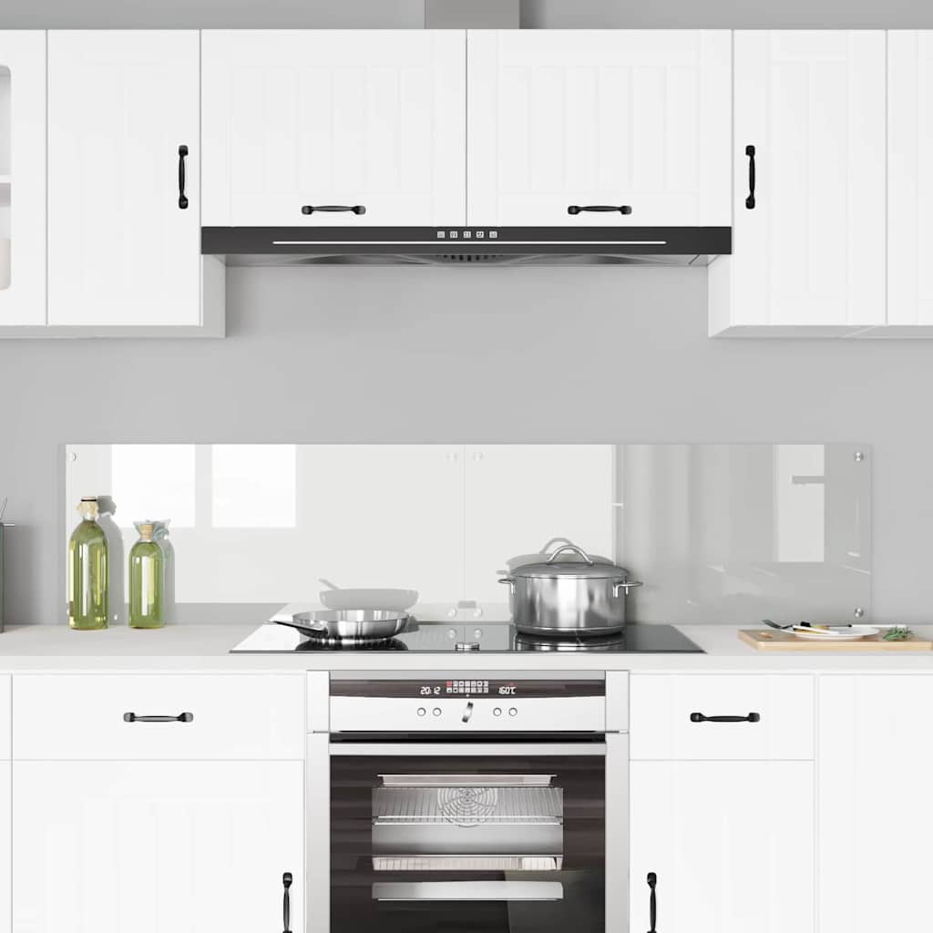 Spate de bucătărie Transparent 90 x 40 cm sticlă securizată GartenMobel Dekor