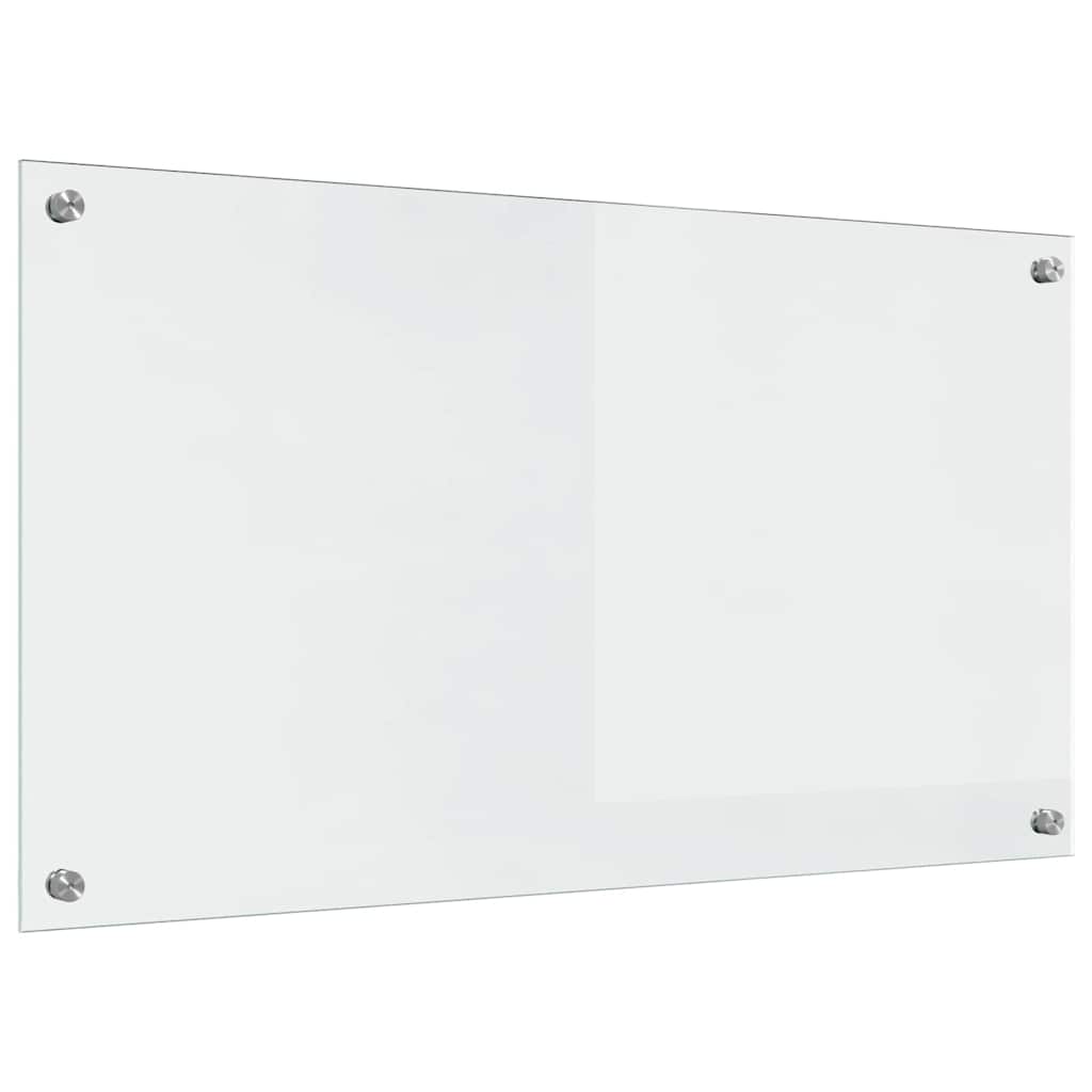 Spate de bucătărie Transparent 90 x 50 cm sticlă securizată GartenMobel Dekor