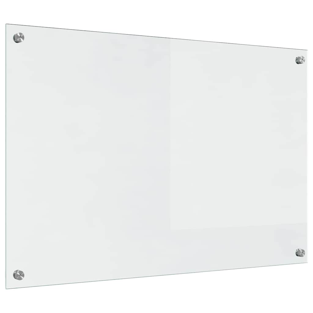 Spate de bucătărie Transparent 90 x 60 cm sticlă securizată GartenMobel Dekor