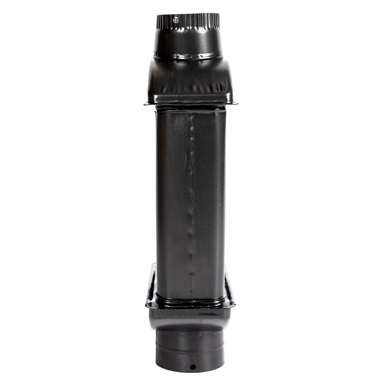 Burlan recuperator caldura, plat, 120 mm, Gri mat FarmGarden AgroTrade