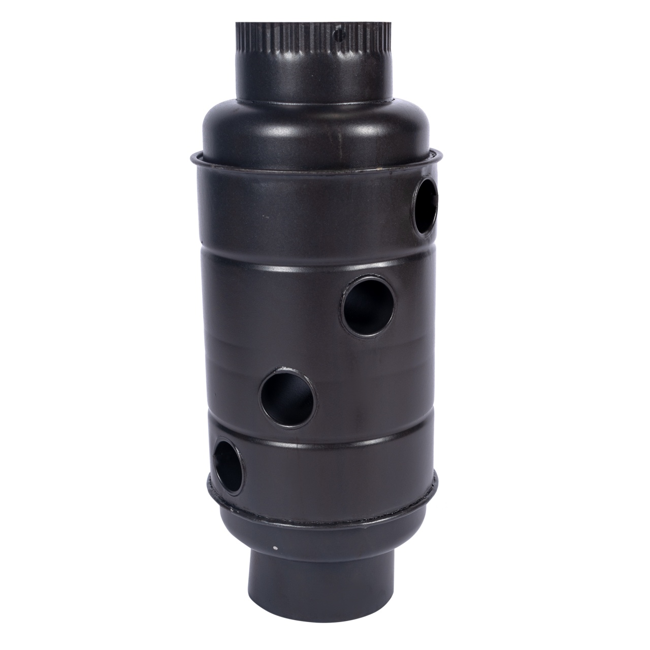 Burlan recuperator caldura, rotund, 130 mm, Gri mat FarmGarden AgroTrade