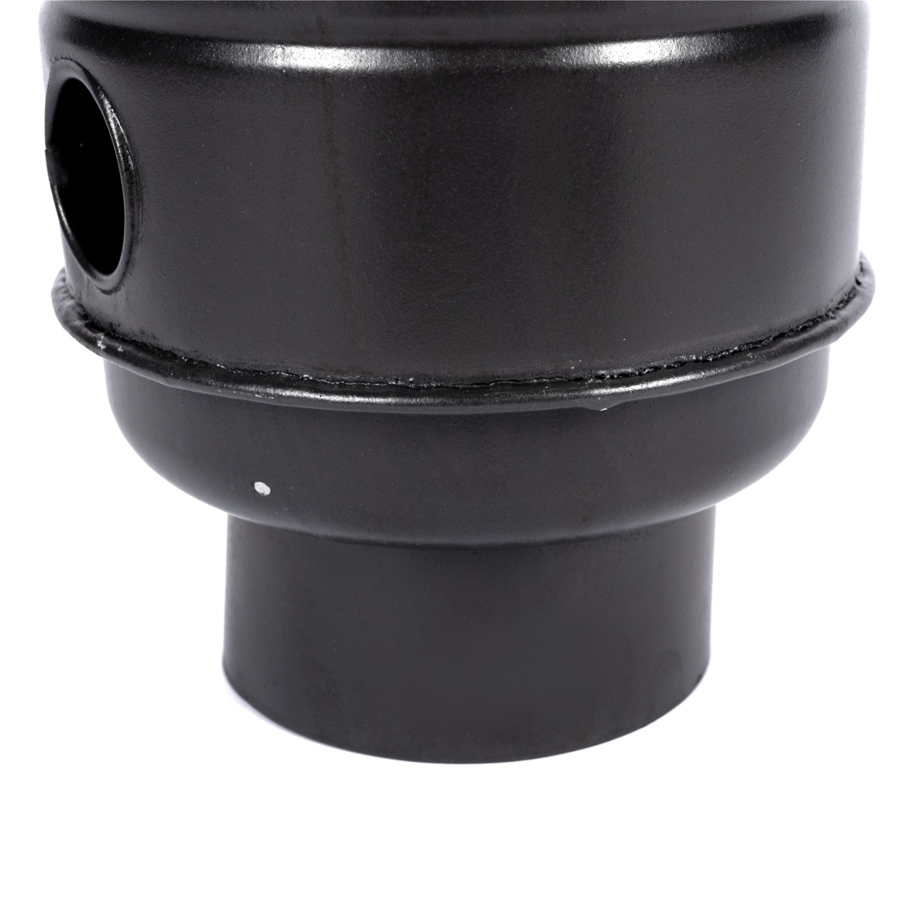 Burlan recuperator caldura, rotund, 130 mm, Gri mat FarmGarden AgroTrade