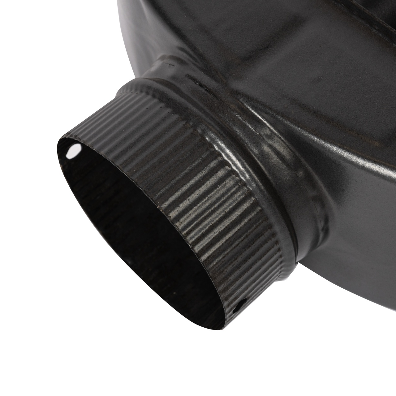 Burlan recuperator caldura plat, 130 mm, Gri mat FarmGarden AgroTrade