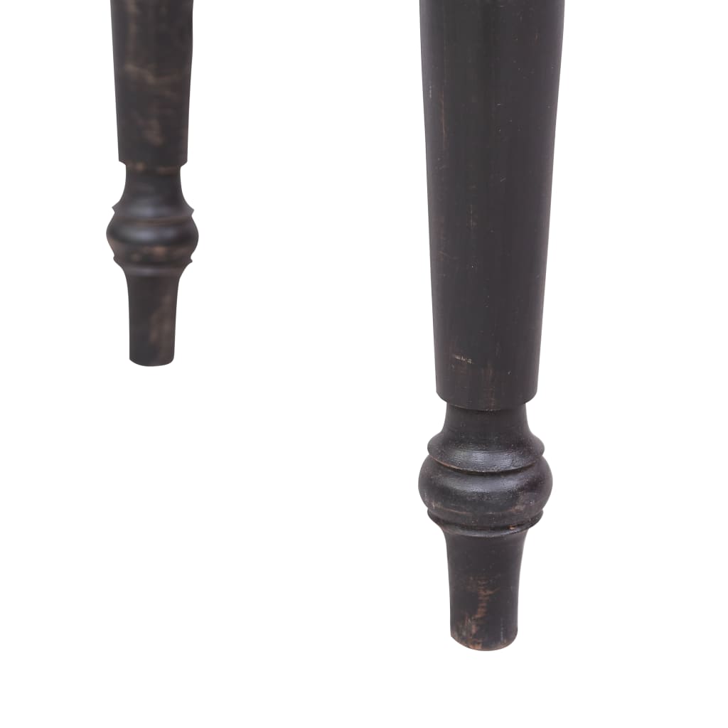 Birou cu 3 sertare, 117 x 57 x 75 cm, lemn masiv de mahon GartenMobel Dekor