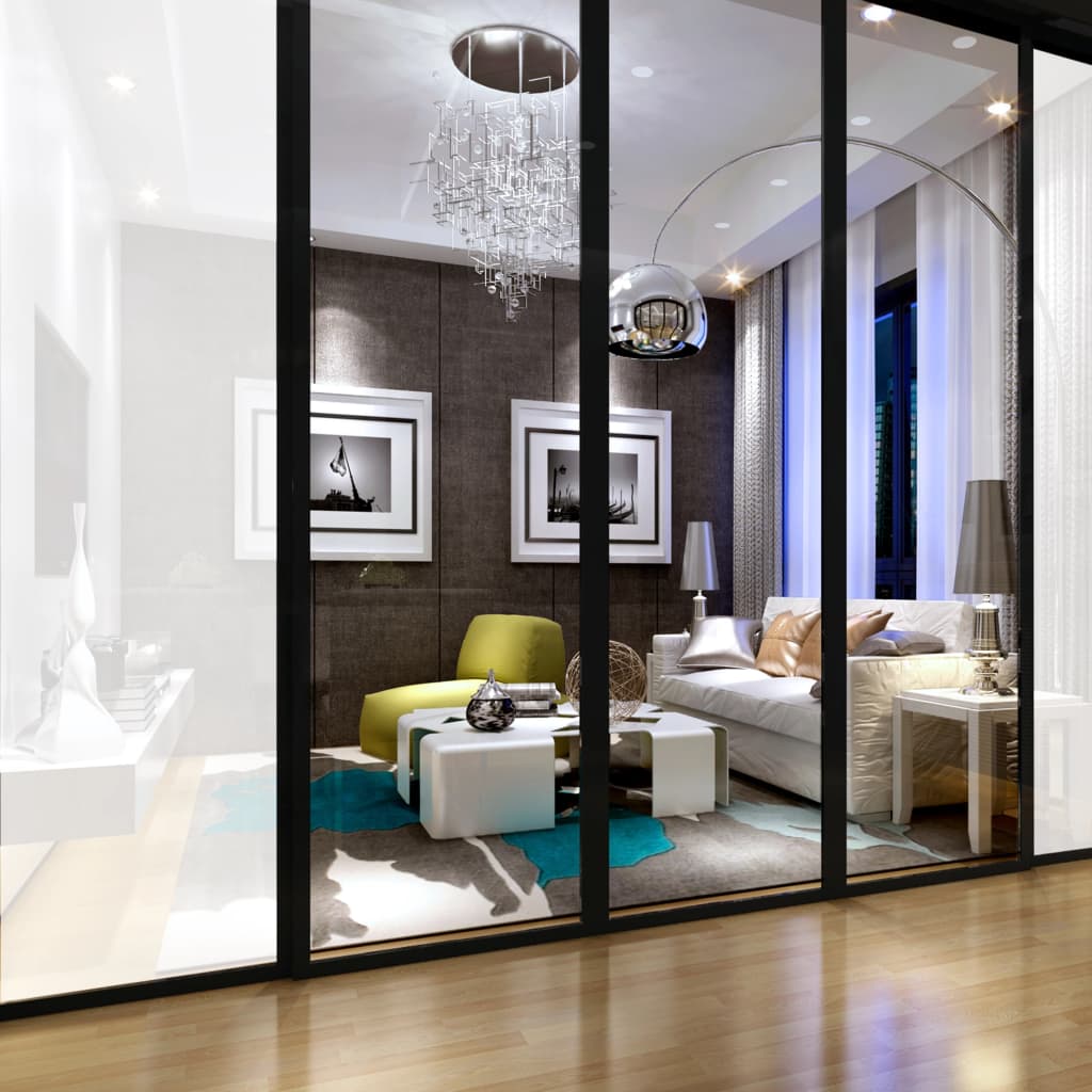 Folie fereastră, mată, gri, 0,9 x 10 m, PVC GartenMobel Dekor