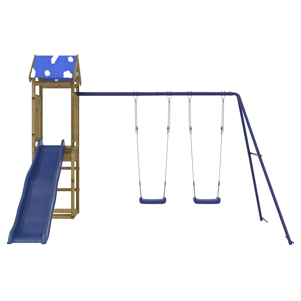 Set de joacă pentru exterior, lemn de pin impregnat GartenMobel Dekor