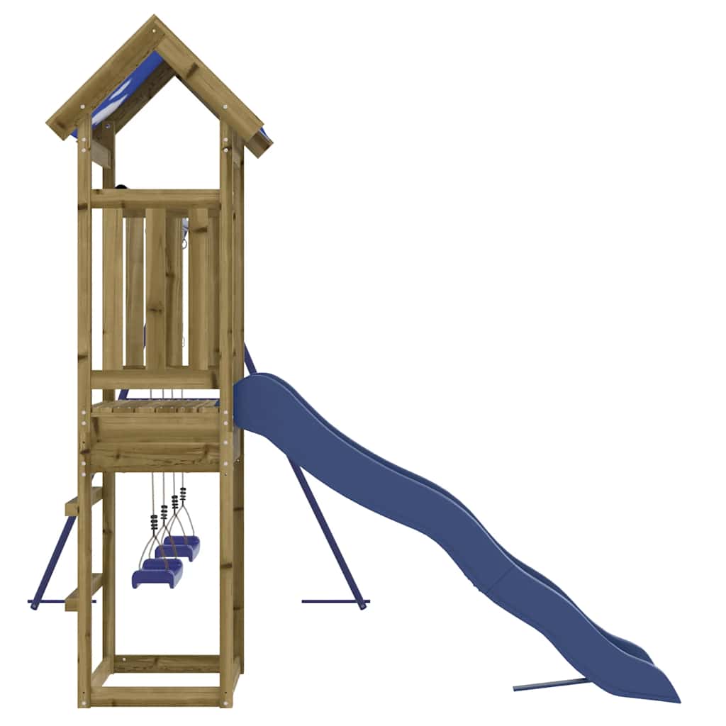 Set de joacă pentru exterior, lemn de pin impregnat GartenMobel Dekor