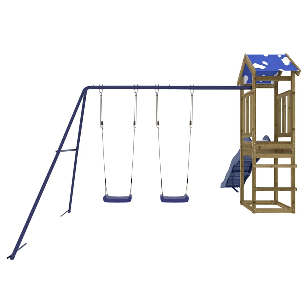 Set de joacă pentru exterior, lemn de pin impregnat GartenMobel Dekor