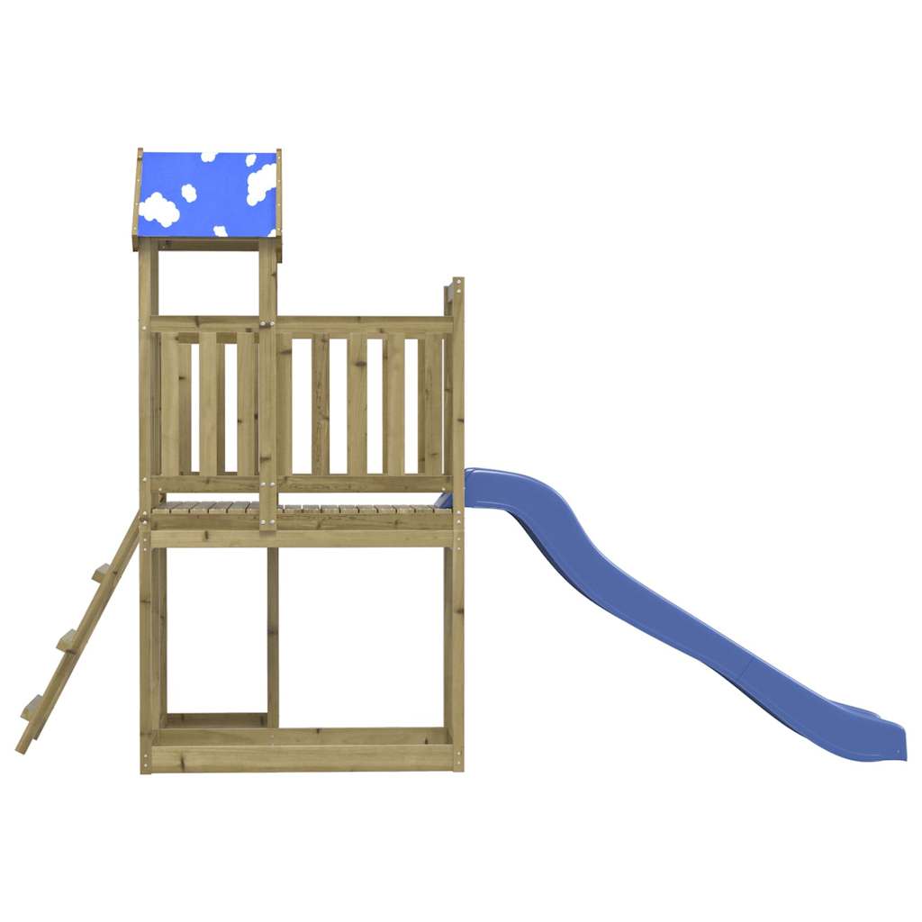 Set de joacă pentru exterior, lemn de pin impregnat GartenMobel Dekor