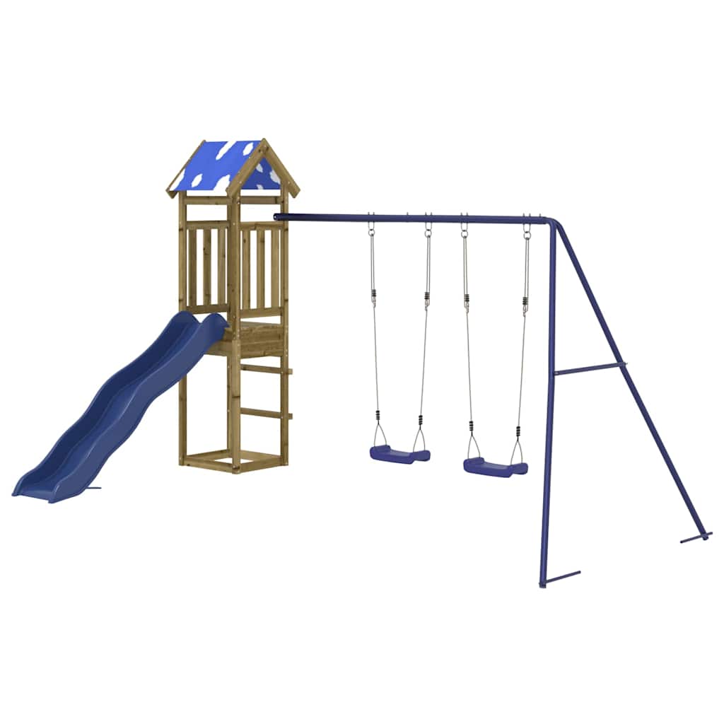 Set de joacă pentru exterior, lemn de pin impregnat GartenMobel Dekor