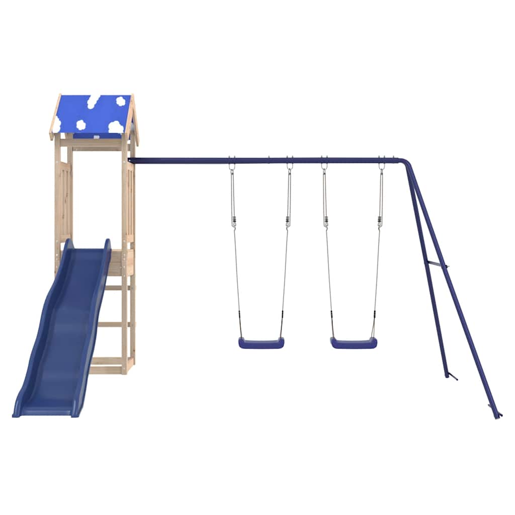 Set de joacă pentru exterior, lemn masiv de pin GartenMobel Dekor