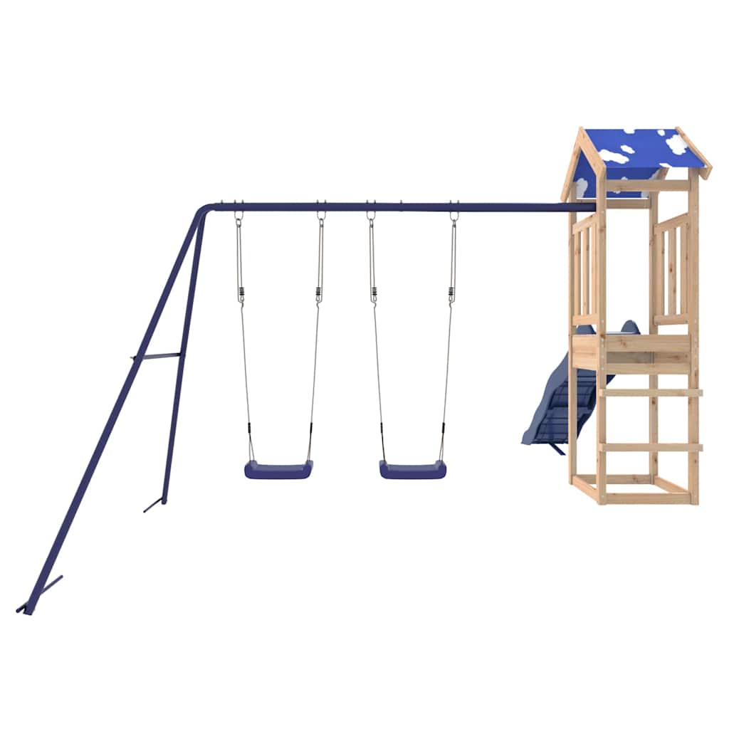 Set de joacă pentru exterior, lemn masiv de pin GartenMobel Dekor