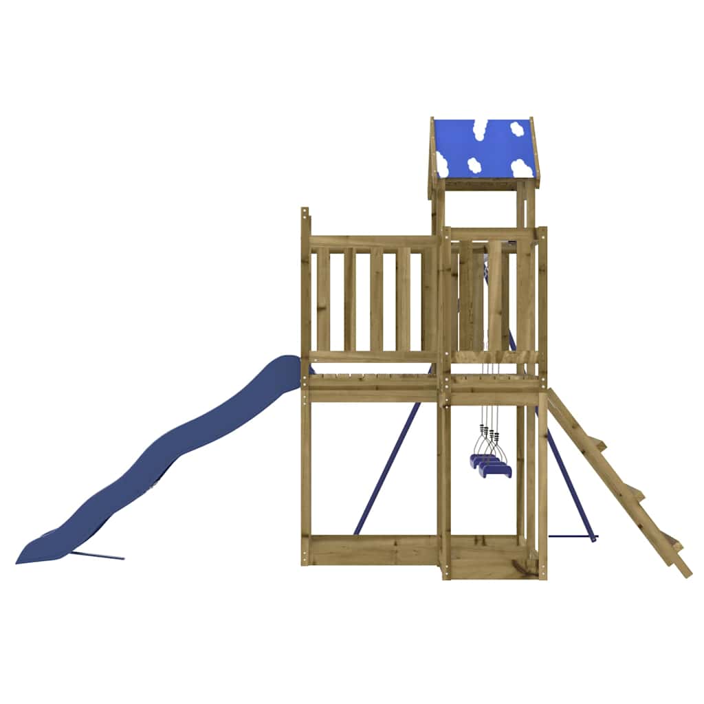 Set de joacă pentru exterior, lemn de pin impregnat GartenMobel Dekor