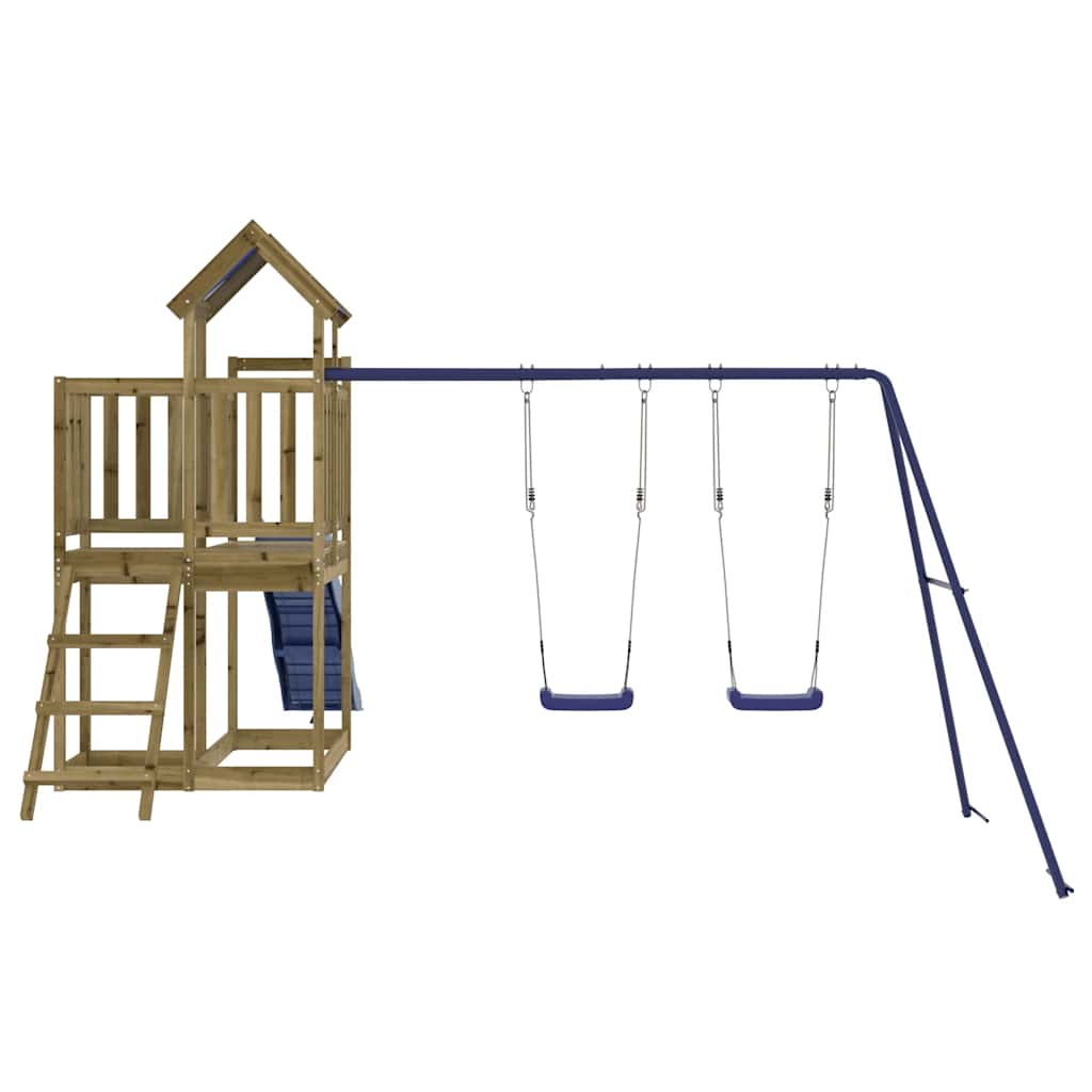 Set de joacă pentru exterior, lemn de pin impregnat GartenMobel Dekor