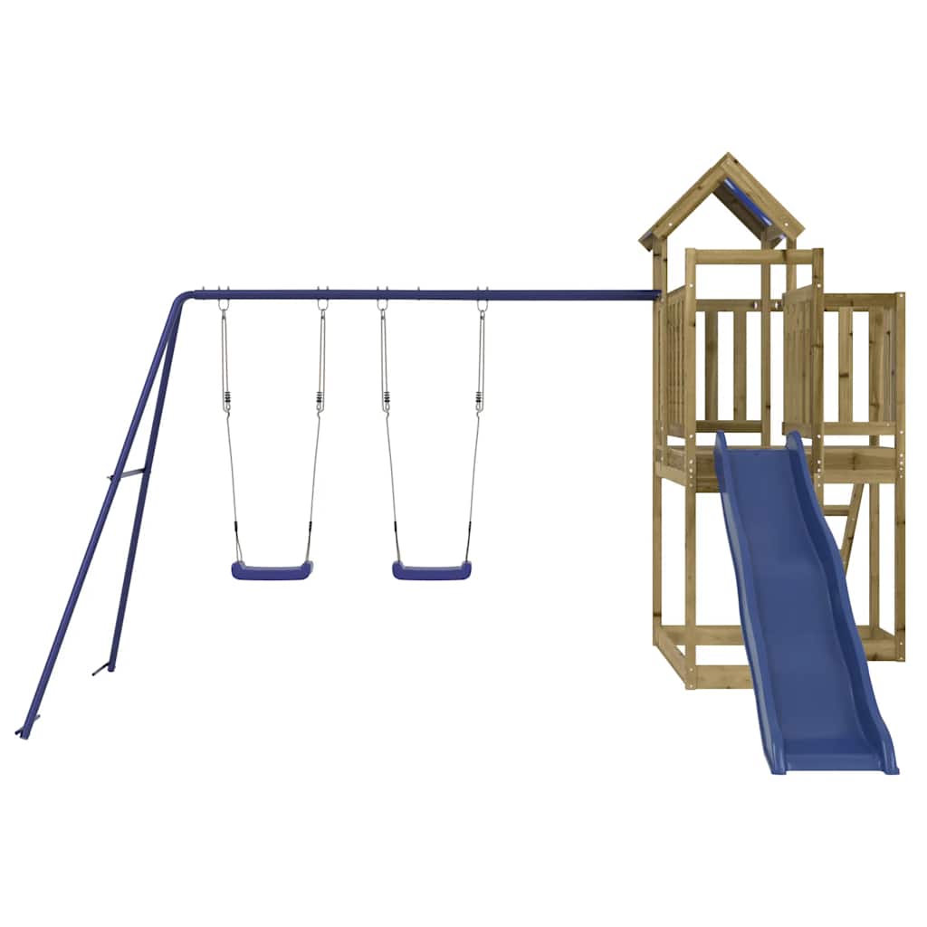 Set de joacă pentru exterior, lemn de pin impregnat GartenMobel Dekor