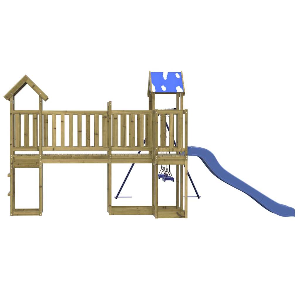 Set de joacă pentru exterior, lemn de pin impregnat GartenMobel Dekor