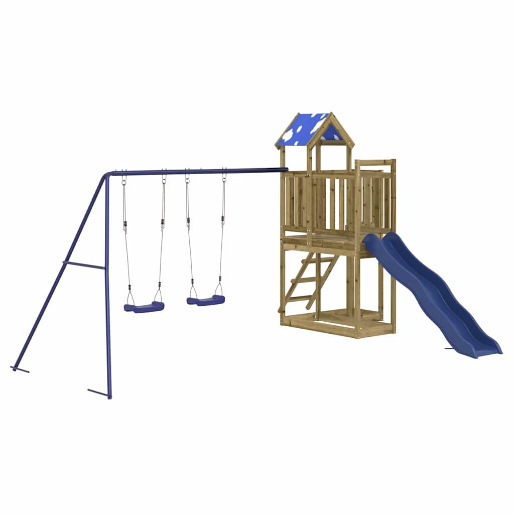 Set de joacă pentru exterior, lemn de pin impregnat GartenMobel Dekor