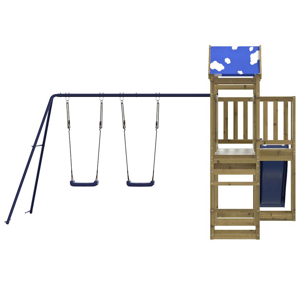 Set de joacă pentru exterior, lemn de pin impregnat GartenMobel Dekor