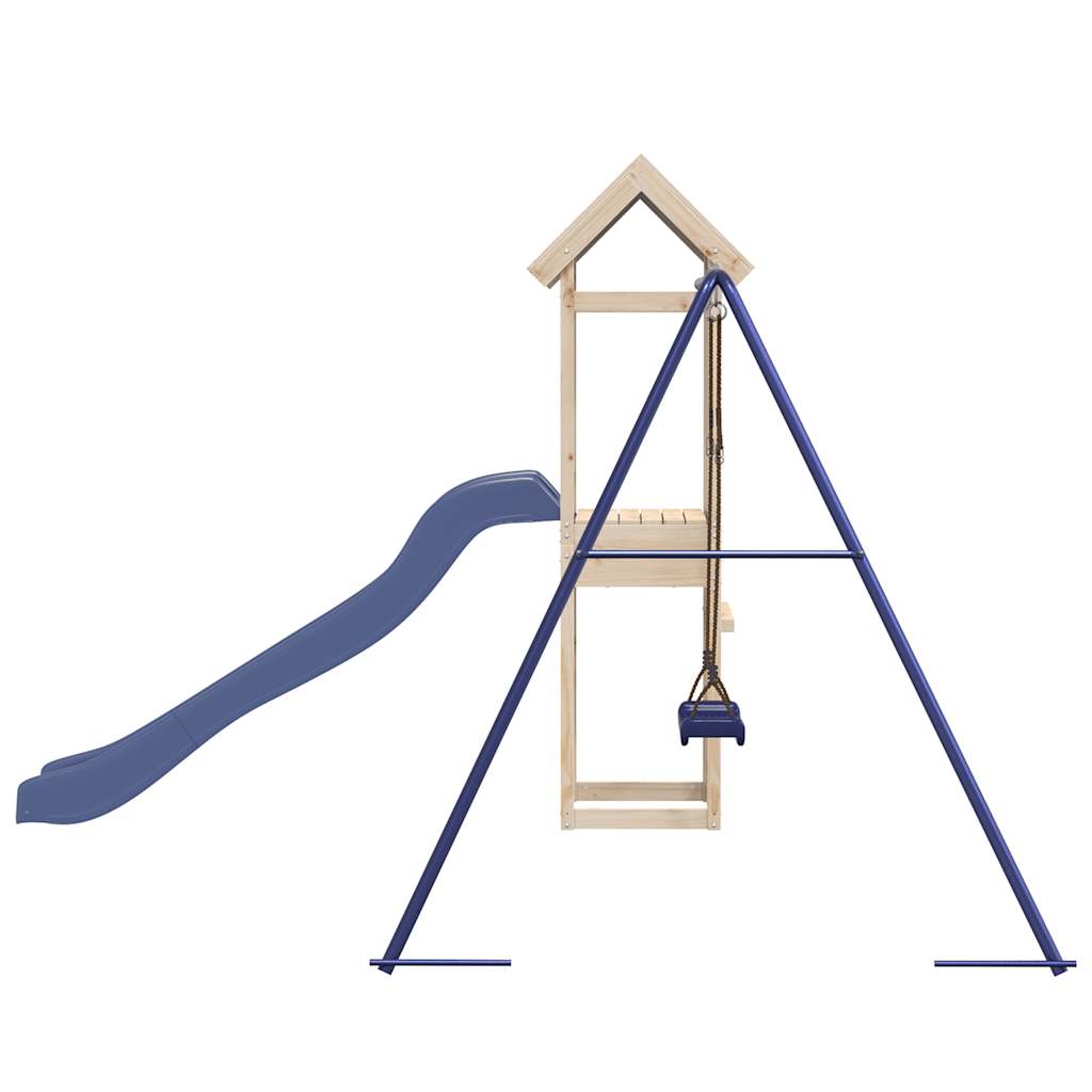 Set de joacă pentru exterior, lemn masiv de pin GartenMobel Dekor