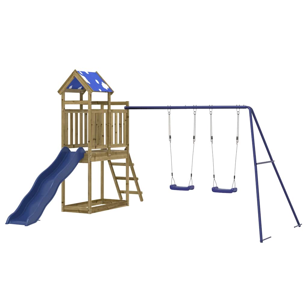 Set de joacă pentru exterior, lemn de pin impregnat GartenMobel Dekor